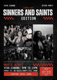 Lights out (sinners and saints ) - event on Tickethub.ng